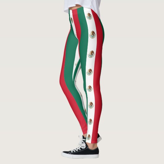 Leggings mit mexikanischer Flagge (Links)