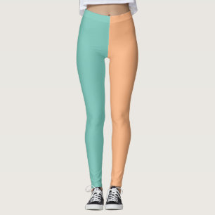 Leggings mit Pastellfarben