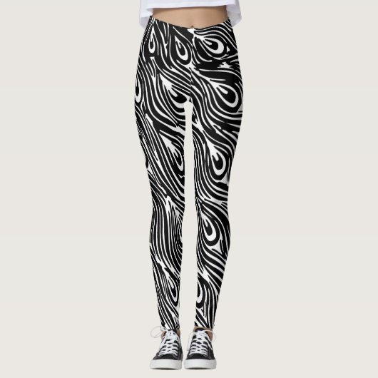 Leggings MIT PEACOCK PATTER UND STAR (Vorderseite)