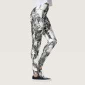 Leggings mit Pen-Effekt (Rechts)