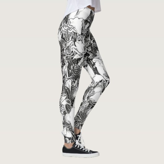 Leggings mit Pen-Effekt (Rechts)