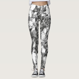 Leggings mit Pen-Effekt