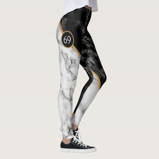 Leggings mit personalisierter benutzerdefinierter  (Rechts)