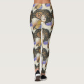 Leggings mit Pilzbraun-Ton (Rückseite)