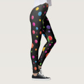 Leggings mit Punktenmuster (Rechts)