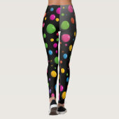 Leggings mit Punktenmuster (Rückseite)