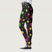 Leggings mit Punktenmuster (Links)