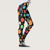 Leggings mit Punktenmuster (Rechts)
