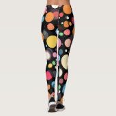 Leggings mit Punktenmuster (Rückseite)