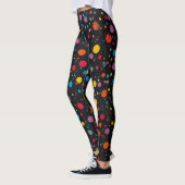 Leggings mit Punktenmuster (Links)