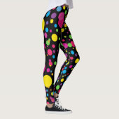 Leggings mit Punktenmuster (Rechts)