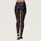 Leggings mit Punktenmuster (Rückseite)