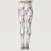 Leggings mit Regenbogenfisten. (Vorderseite)