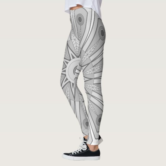 Leggings mit rosa (Links)