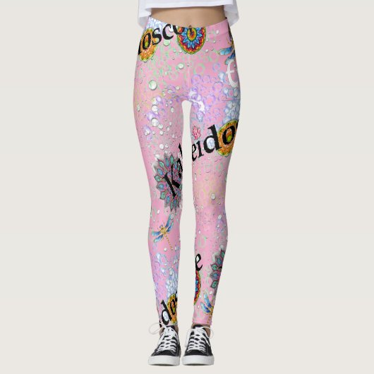 Leggings mit rosa Bonbons