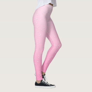 Leggings mit rosa Champagner-Spaß