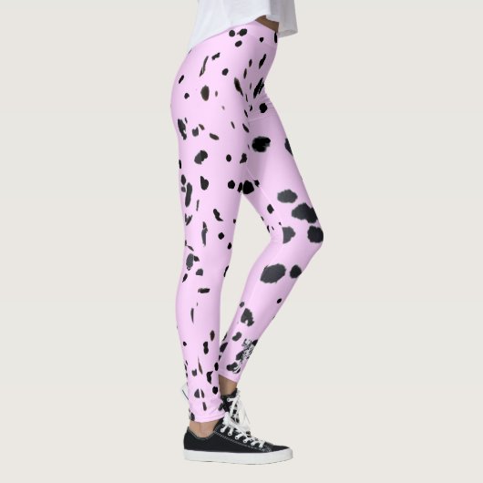 Leggings mit rosa Dalmatiner (Rechts)