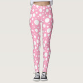 Leggings mit rosa Flecken (Vorderseite)