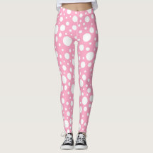 Leggings mit rosa Flecken
