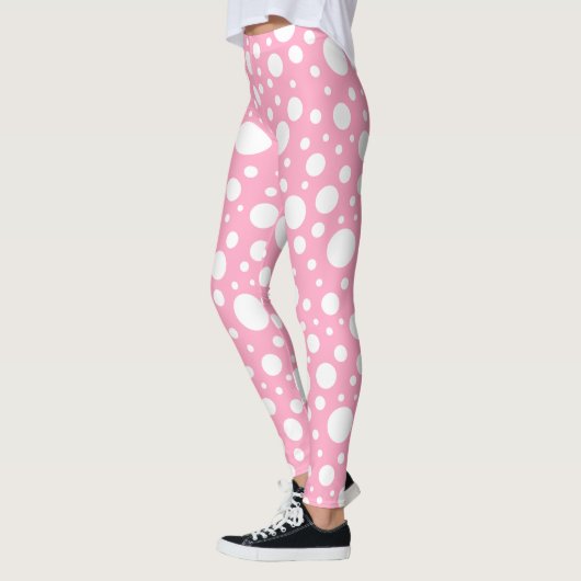 Leggings mit rosa Flecken (Links)