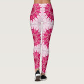 Leggings mit rosa-hübscher Kunst (Rückseite)
