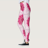 Leggings mit rosa-hübscher Kunst (Links)