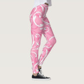 Leggings mit rosa Swirt (Rechts)