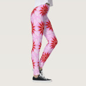 Leggings mit roter Herzkunst (Rechts)