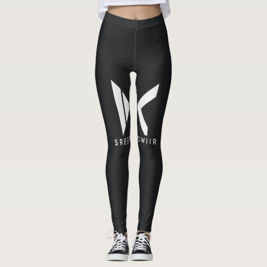 Leggings mit schwarz (Vorderseite)