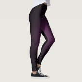 Leggings mit schwarzer und ausgeblendeter Farbe (Rechts)