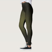 Leggings mit schwarzer und ausgeblendeter Farbe (Links)