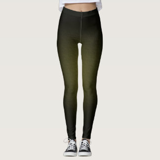 Leggings mit schwarzer und ausgeblendeter Farbe