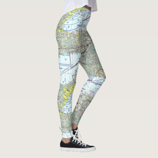Leggings, mit Sektordiagramm Leggings (Rechts)