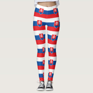 Leggings mit slowakischer Flagge