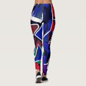 Leggings mit starken Farben (Rückseite)