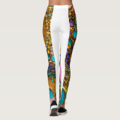 Leggings mit Stein und Edelsteinen (Rückseite)