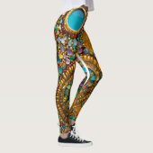 Leggings mit Stein und Edelsteinen (Rechts)