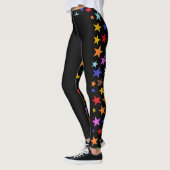 Leggings mit Sternen auf der Seite für Qualitätsar (Links)