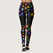 Leggings mit Sternen für Qualitätsarbeit (Rückseite)