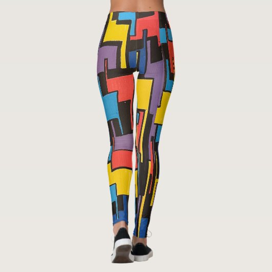 Leggings mit Stuhlstapeln (Rückseite)