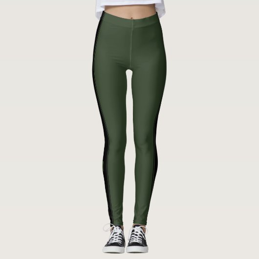 Leggings mit Text - sportliche Mama (Vorderseite)