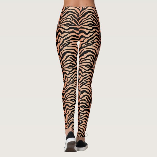 Leggings mit Tigerstreifen (Rückseite)