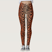 Leggings mit Tigerstreifen (Vorderseite)