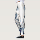 Leggings mit Tintenwirbeln (Links)