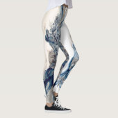 Leggings mit Tintenwirbeln (Rechts)
