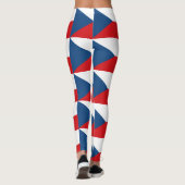 Leggings mit tschechischer Flagge (Rückseite)