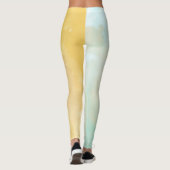 Leggings mit Wasserfarbmuster  (Rückseite)