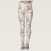 Leggings mit weichen Blume (Vorderseite)