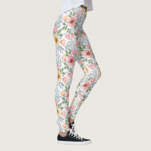 Leggings mit weichen Blume
