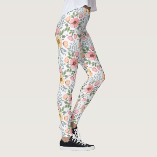 Leggings mit weichen Blume (Rechts)